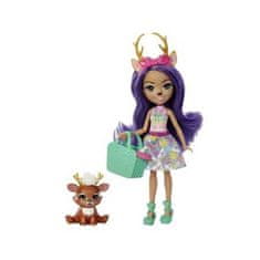 Mattel Bábika Enchantimals Danessa Deer s jelenčekom Sprint + prekvapenie