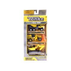 HASBRO Tonka stavebné stroje - set troch áut