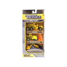 HASBRO Tonka stavebné stroje - set troch áut