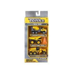 HASBRO Tonka stavebné stroje - set troch áut