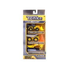 HASBRO Tonka stavebné stroje - set troch áut