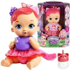 Mattel My Garden Baby Bábika mačiatko + príslušenstvo, červená