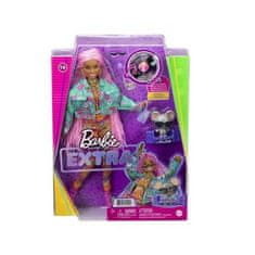 Mattel Barbie Extra štýlová bábika + myška DJ