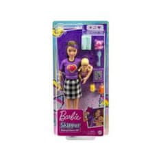 Mattel Bábika Barbie Skipper opatrovateľka + bábätko