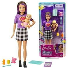 Mattel Bábika Barbie Skipper opatrovateľka + bábätko