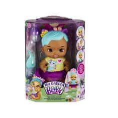 Mattel My Garden Baby Bábika mačiatko + príslušenstvo, modrá