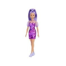 Mattel Módna bábika Barbie Fashionistas, fialová