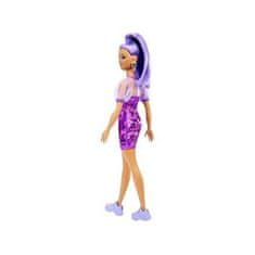 Mattel Módna bábika Barbie Fashionistas, fialová