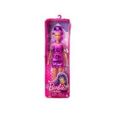 Mattel Módna bábika Barbie Fashionistas, fialová