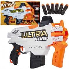 HASBRO Nerf Ultra AMP pištoľ na penové náboje + 6 nábojov