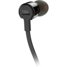 JBL Minislúchadlá do uši špuntové JBL T210BLK čierne