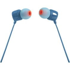 JBL Minislúchadlá do uši špuntové JBL T110BLU modré