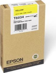 Epson Epson inkoustová náplň/ C13T603400/ StylusPro7800/ 7880/ 9800/ 9880/ Žlutá/ 220ml