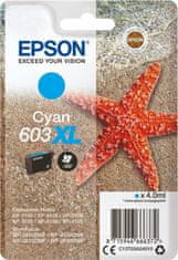 Epson Epson inkoustová náplň/ C13T03A24010/ 603XL/ Expression Home XP-21xx/ XP-31xx/WF-2850DWF/ azurová