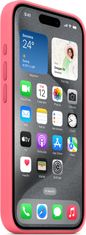 Apple iPhone 15 ProMax Silicone Case with MS - Pink