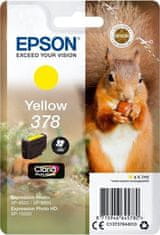 Epson Epson inkoustová náplň/ C13T37844010/ 378 Claria Photo HD/ Expression Photo HD XP-15000/ žlutá