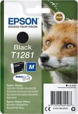 Epson Epson inkoustová náplň/ T1281/ Singlepack DURABrite Ultra Ink/ Černá