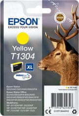 Epson Epson inkoustová náplň/ T1304/ Singlepack DURABrite Ultra Ink/ XL Žlutá