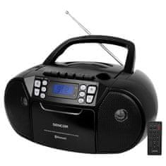 SENCOR SPT 3907 B RADIO S CD, USB, BT, KAZE