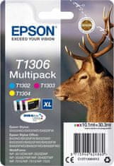 Epson Epson inkoustová náplň/ T1306/ Multipack T1306 DURABrite Ultra Ink/ 3x barvy