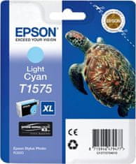 Epson Epson inkoustová náplň/ C13T15754010/ StylusPhotoR3000/ Světle azurová