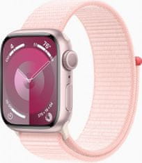 Apple Apple Watch S9/45mm/Pink/Sport Band/Light Pink