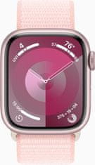 Apple Apple Watch S9/45mm/Pink/Sport Band/Light Pink