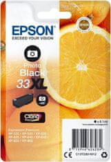 Epson Epson inkoustová náplň/ T3361/ Singlepack 33XL Claria Premium Ink/ Foto Černá