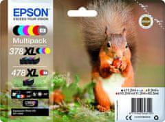 Epson Epson inkoustová náplň/ Multipack 478XL Claria Photo HD Ink/ 6x barvy