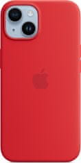 Apple iPhone 14 Silicone Case with MS - (PRODUCT)RED
