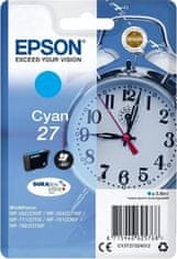 Epson Epson inkoustová náplň/ T2702/ Singlepack 27 DURABrite Ultra Ink/ azurová