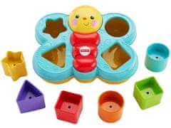 Fisher-Price Farebný motýľ Sorter bloky ZA3627