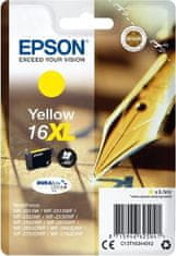 Epson Epson inkoustová náplň/ T1634/ C13T16344012/ Singlepack 16XL DURABrite Ultra Ink/ Žlutá