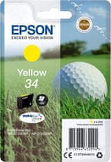 Epson Epson inkoustová náplň/ C13T34644010/ 34 DURABrite Ultra/ WorkForce Pro WF-3720DWF/ žlutá