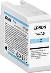 Epson Epson inkoustová náplň/ C13T47A500/ Singlepack Light Cyan/ UltraChrome