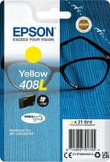 Epson Epson inkoustová náplň Singlepack 408L DURABrite Ultra Ink/ C4810DTWF/ Žlutá