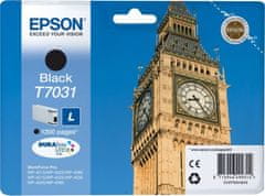 Epson Epson inkoustová náplň/ C13T70314010/ WP-4000/ 4500/ 1200 stran/ Černá
