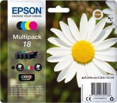 Epson Epson inkoustová náplň/ T1806/ Multipack 18 Claria Home Ink/ 4x barvy