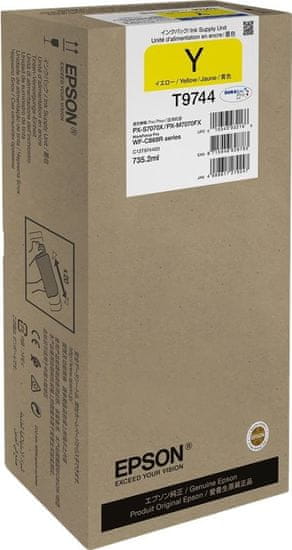 Epson Epson inkoustová náplň/ C13T974400/ WorkForce Pro WF-C869R/ XXL/ žlutá