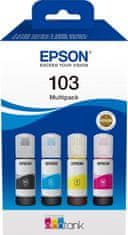 Epson Epson inkoustová náplň/ T00S64A/ 103 EcoTank/ L1x10/ L315x/ L325x/ L3x6x/ L5190/ 4-colour Multipack
