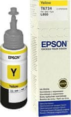 Epson Epson inkoustová náplň/ C13T67344A/ FOTO L800/ 70ml/ Žlutá