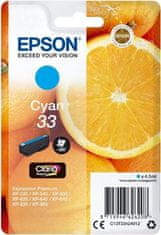 Epson Epson inkoustová náplň/ T3342/ Singlepack 33 Claria Premium Ink/ azurová