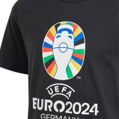 Adidas Tričko čierna M Euro24