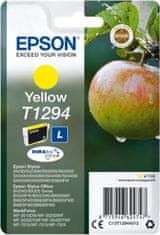 Epson Epson inkoustová náplň/ T1294/ Singlepack DURABrite Ultra Ink/ Žlutá
