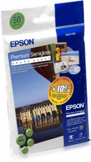 Epson Premium Semigloss Photo Paper,100x150 mm,50x