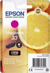 Epson Epson inkoustová náplň/ T3343/ Singlepack 33 Claria Premium Ink/ Magenta