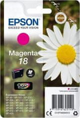 Epson Epson inkoustová náplň/ T1803/ Singlepack 18 Claria Home Ink/ Magenta