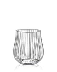 Crystalex Bohemia Crystal Poháre na whisky Tulipa Optic 350ml (set po 6ks)