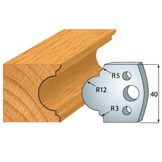 Igm Professional Profilový nôž 40x4mm profil 018 (F026-018)