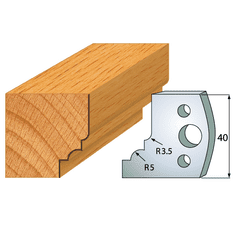 Igm Professional Profilový nôž 40x4mm profil 020 (F026-020)